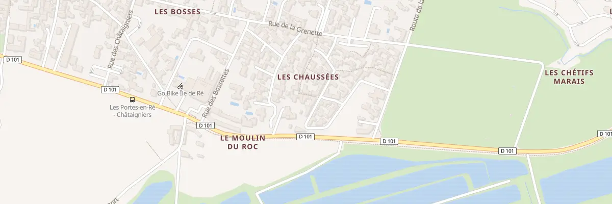 Plan du 54 Rue de la Grenette aux Portes-en-Ré