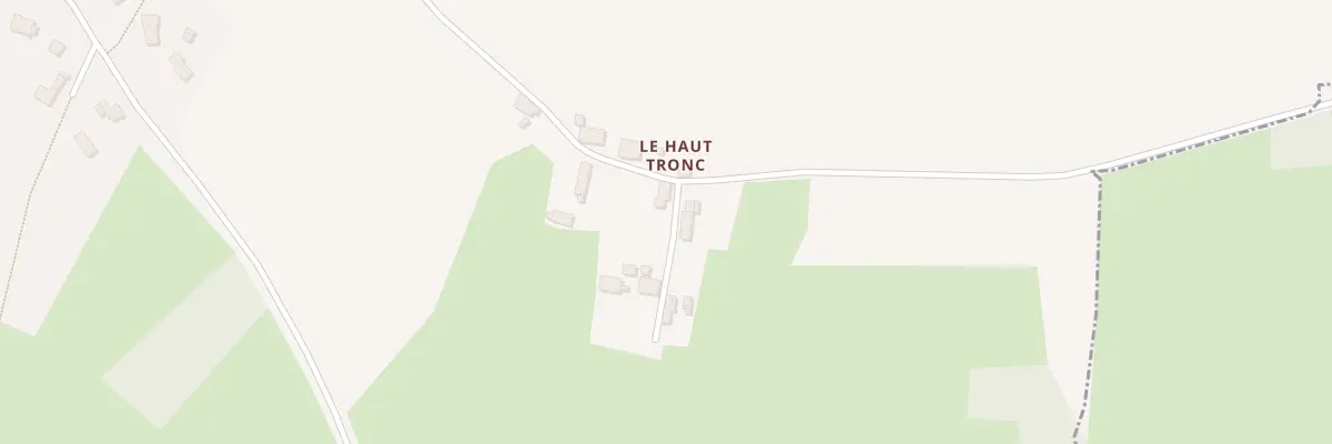 Plan du 6 Le Haut Tronc à Ercé-près-Liffré