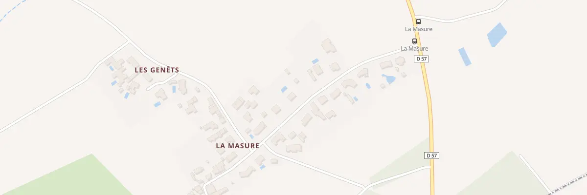 Plan du 14 La Masure au Bignon