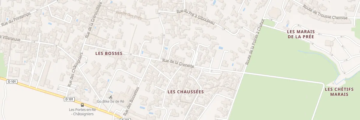 Plan du 37 Rue de la Grenette aux Portes-en-Ré