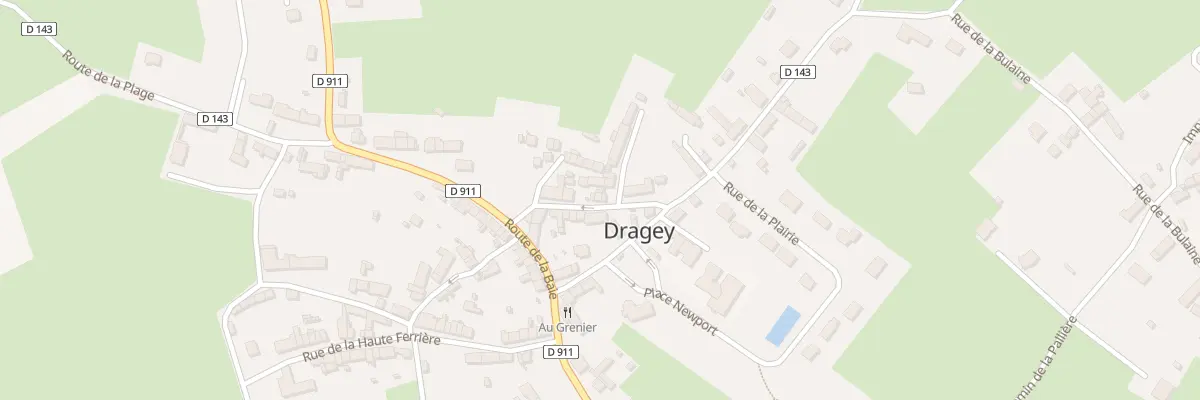 Plan du 23 Rue des Ecoles - Dragey à Dragey-Ronthon