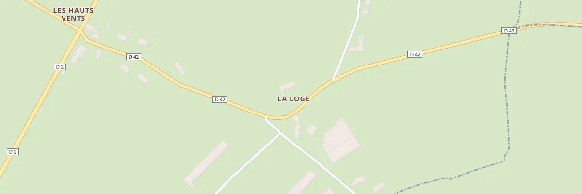 Plan du 1 La Loge à Sainte-Colombe