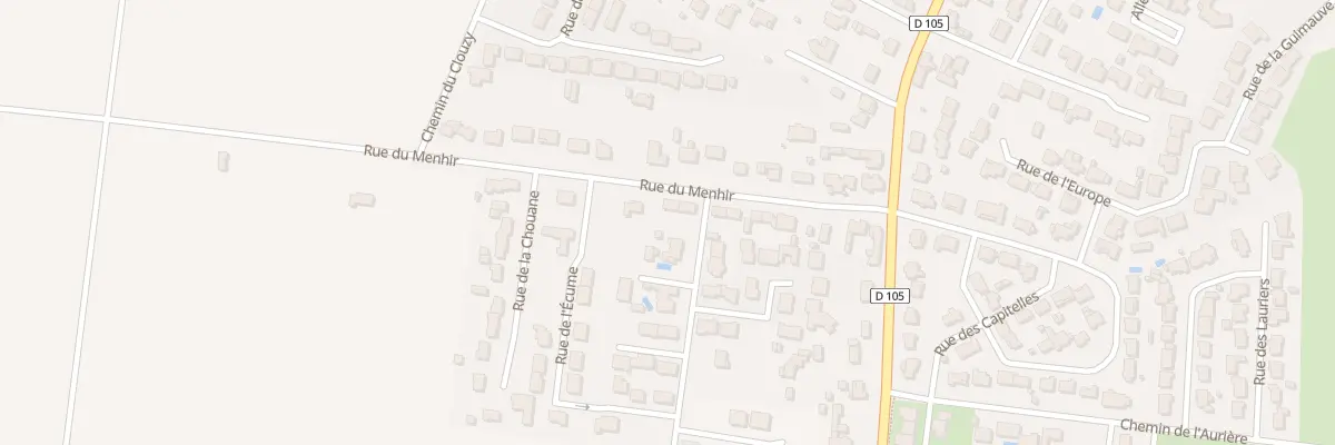 Plan du 19 Rue du Menhir à Longeville-sur-Mer