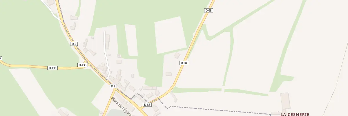 Plan du 5016 Le Bourg de Montsurvent à Muneville-le-Bingard