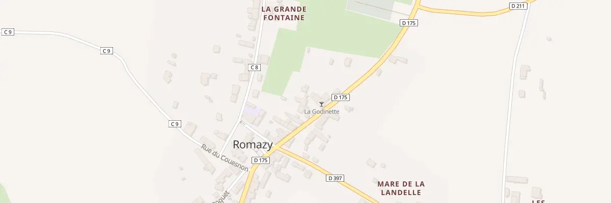 Plan du 5071 Le Bourg à Romazy