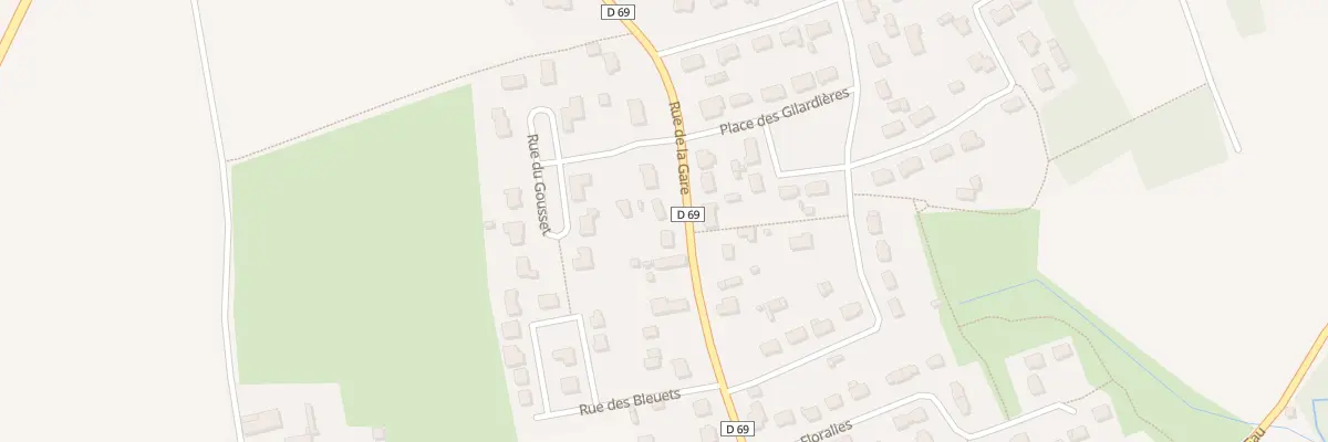 Plan du 29 Rue de la Gare à Saint-Vincent-des-Landes