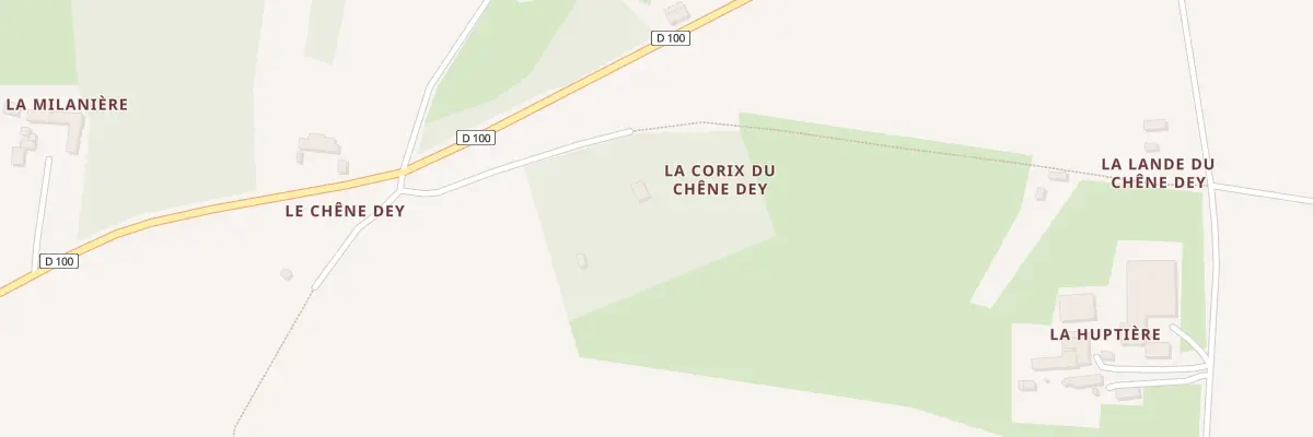 Plan du 24 La Croix du Chêne Dey à Acigné