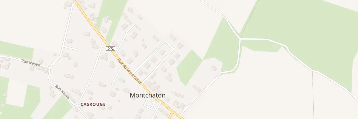 Plan du 45B Rue du Mont Cesar - Montchaton à Orval sur Sienne