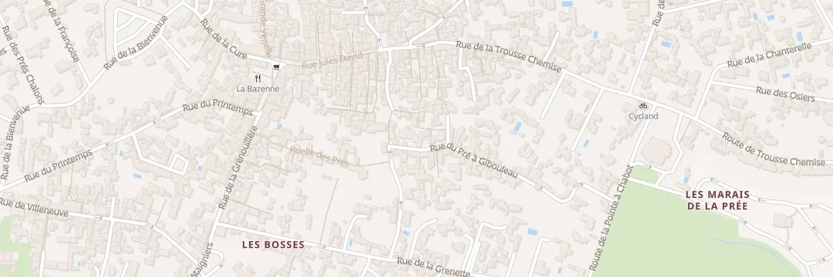 Plan du 8 Rue du Pre A Gibouleau aux Portes-en-Ré