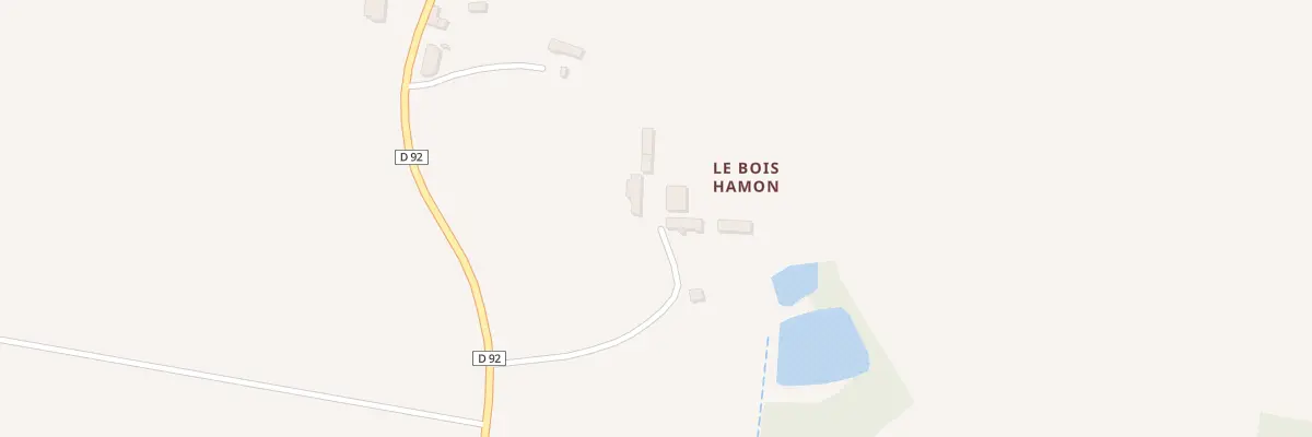 Plan du 5164 Le Bois Hamon à La Couyère