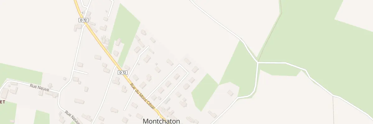Plan du 45 Rue du Mont Cesar - Montchaton à Orval sur Sienne