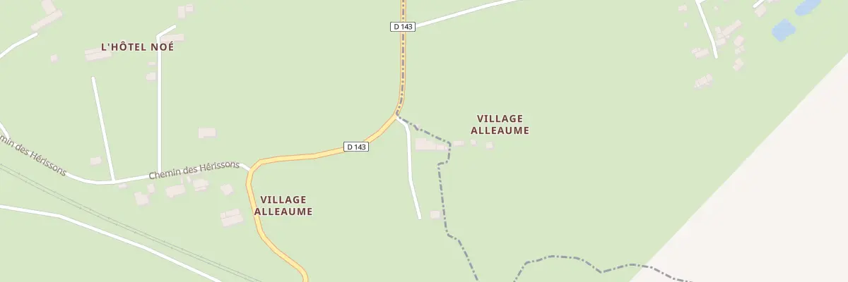 Plan du 5014 Village Alleaume à Saint-Planchers