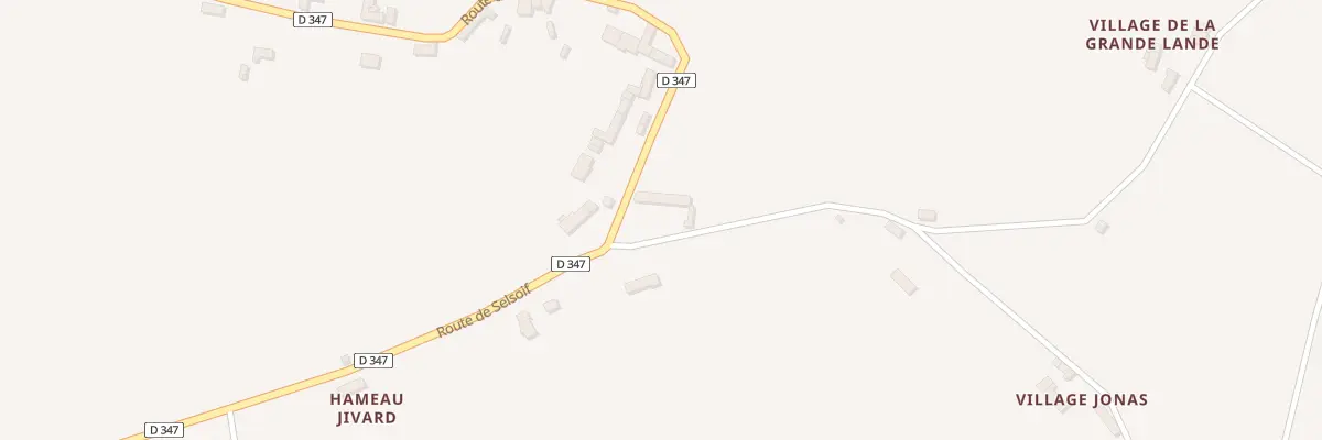 Plan du 36 Rte de Selsoif à Saint-Sauveur-le-Vicomte