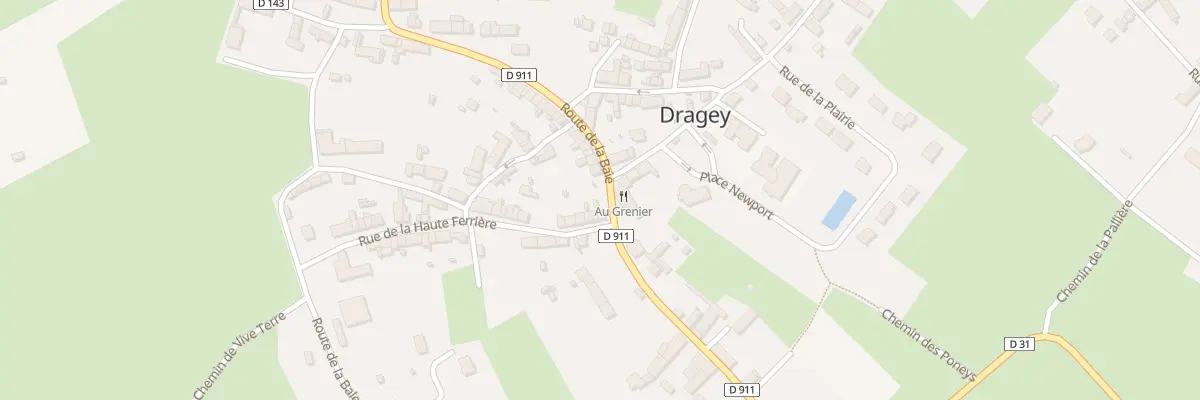 Plan du 2 Rue de la Haute Ferriere - Dra à Dragey-Ronthon