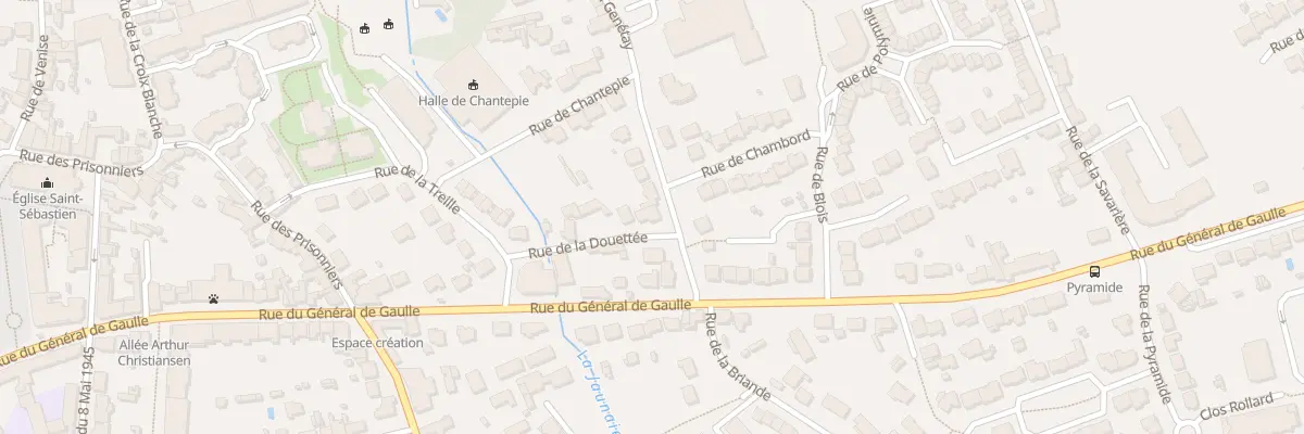 Plan du 8 Rue du Genétay à Saint-Sébastien-sur-Loire