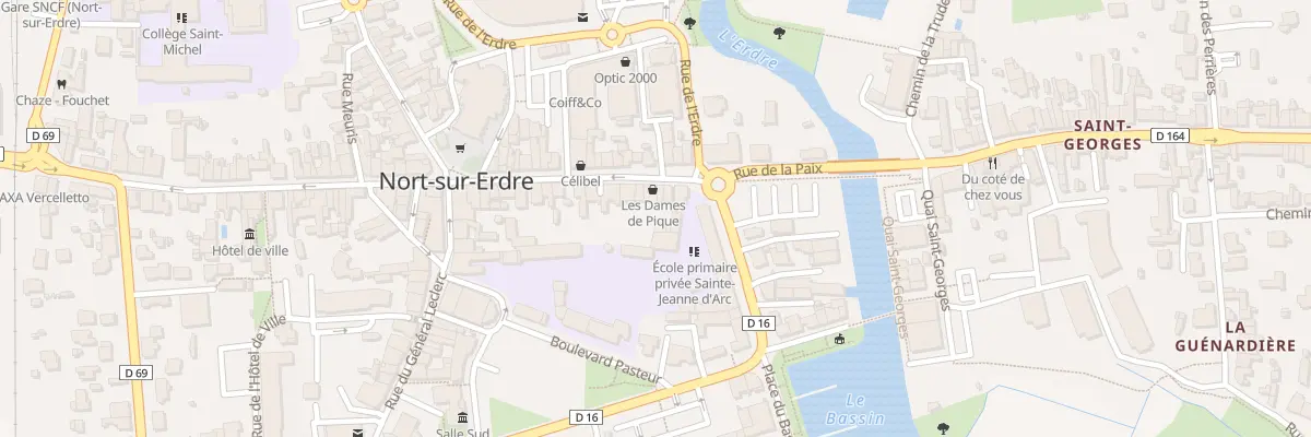 Plan du 36 Rue de la paix à Nort-sur-Erdre