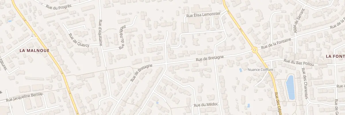 Plan du 18 Rue de Bretagne à Saint-Sébastien-sur-Loire