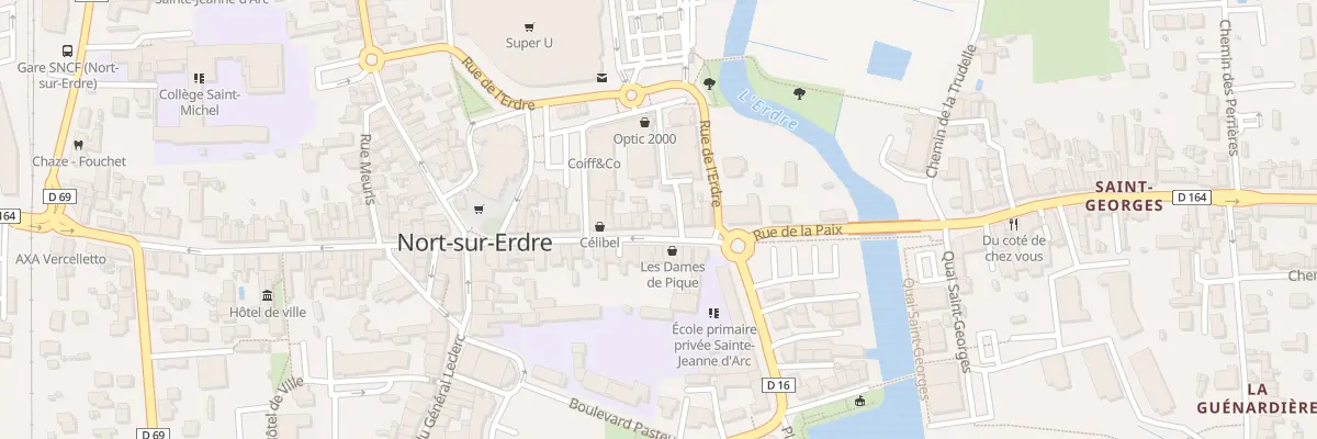 Plan du 35 Rue de la paix à Nort-sur-Erdre
