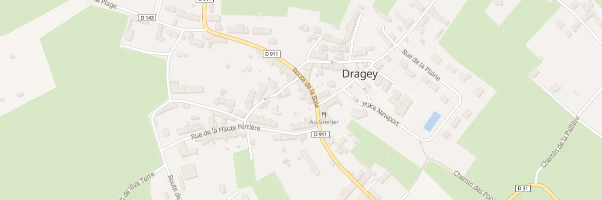 Plan du 46 Rte de la Baie - Dragey à Dragey-Ronthon