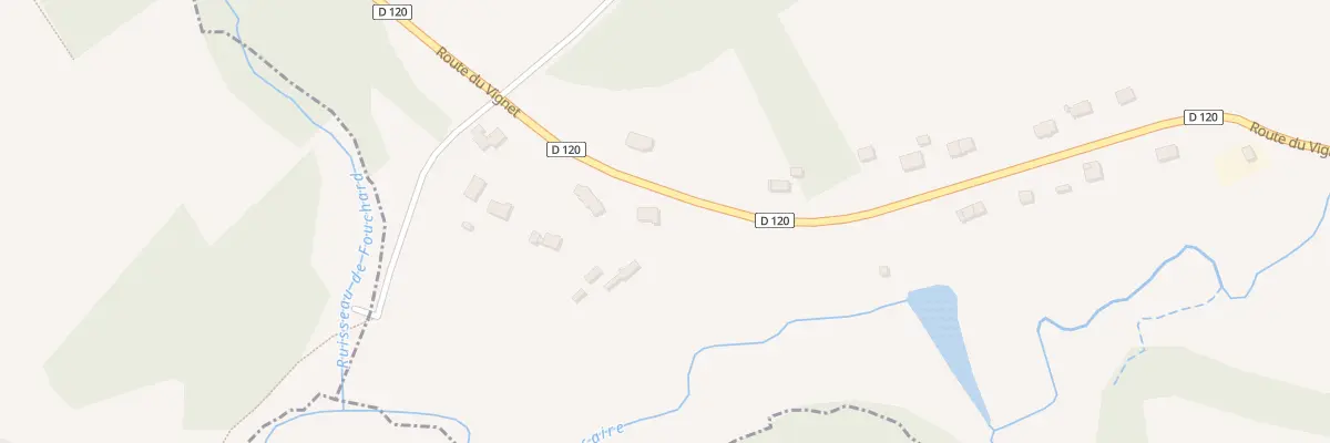 Plan du 12 Rte du Vignet à Gonneville-Le Theil