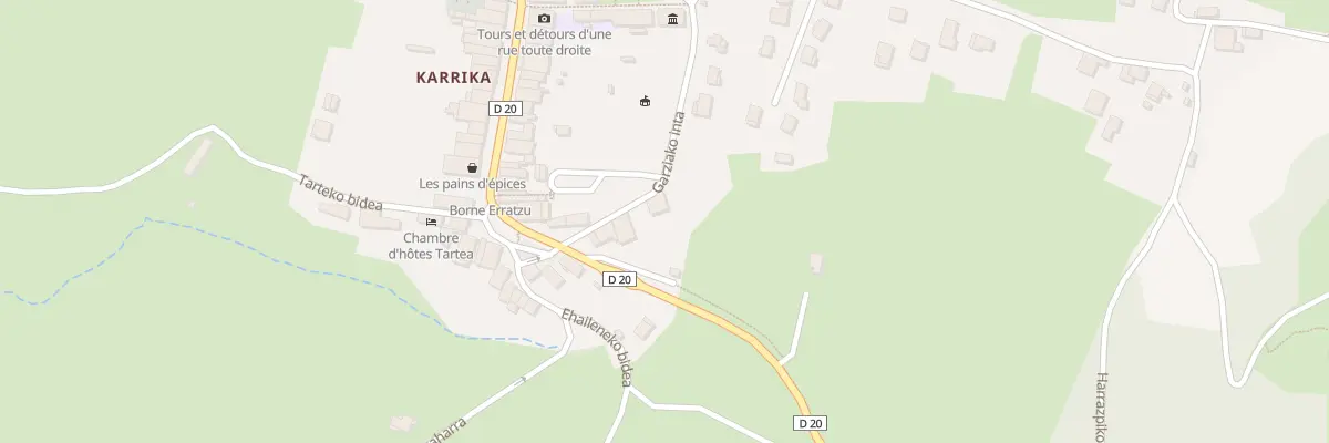 Plan du 5044 Herri Barnea à Ainhoa