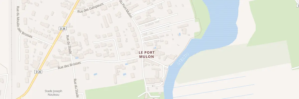 Plan du 63 Bd du Port-mulon à Nort-sur-Erdre
