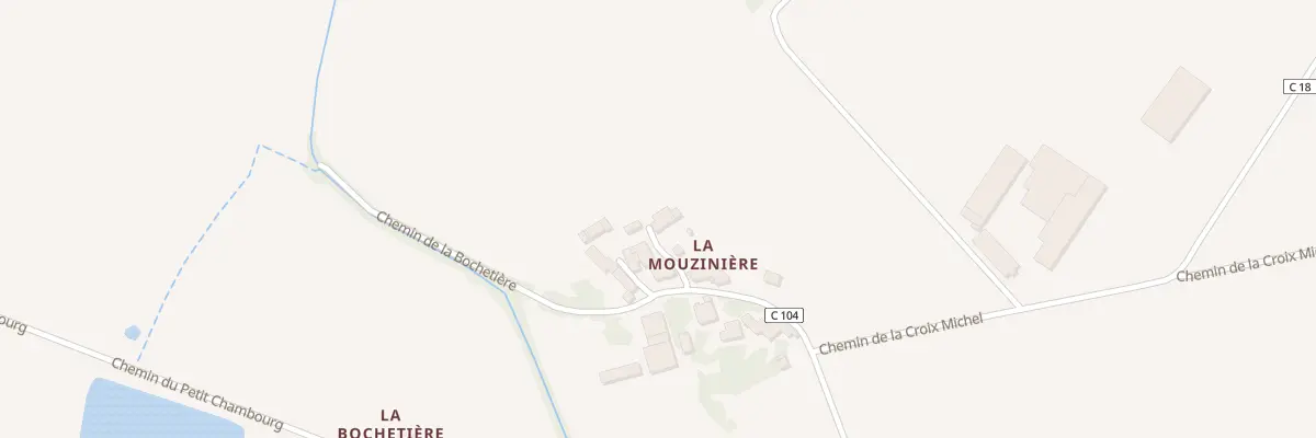 Plan du 8 La Mouzinière à La Genétouze