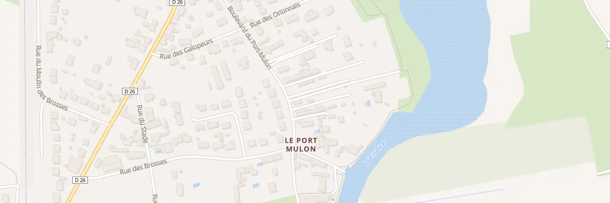 Plan du 47 Bd du Port-mulon à Nort-sur-Erdre