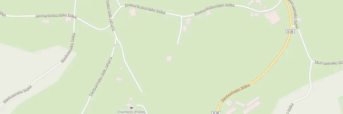 Plan du 5131 Etxexuriko Borda à Ainhoa