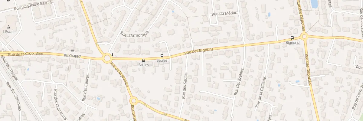 Plan du 19 Rue des Saules à Saint-Sébastien-sur-Loire