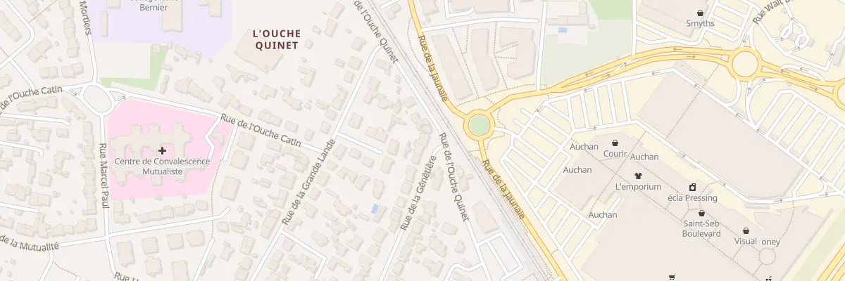 Plan du 90B Rue de l’Ouche Quinet à Saint-Sébastien-sur-Loire