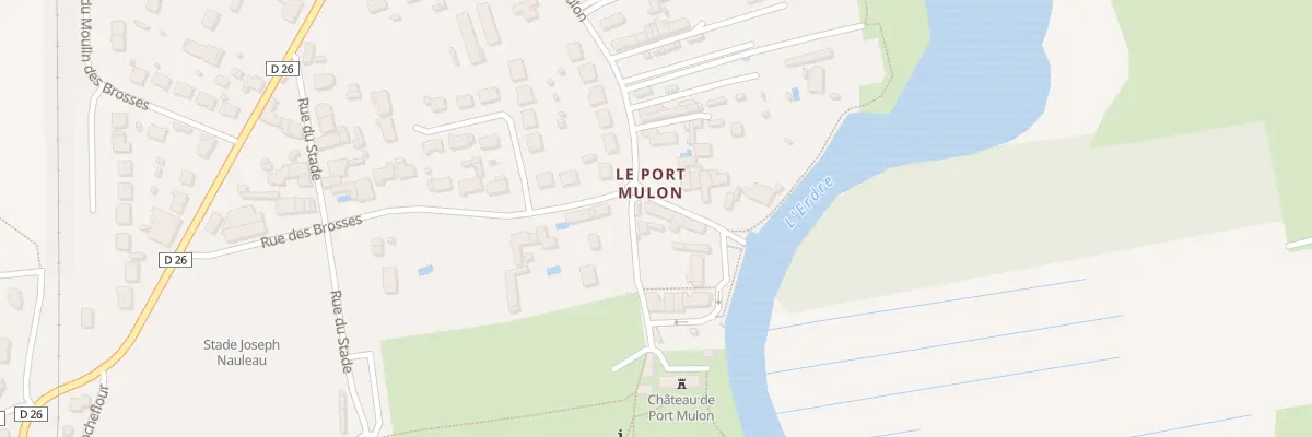 Plan du 34 Bd du Port-mulon à Nort-sur-Erdre