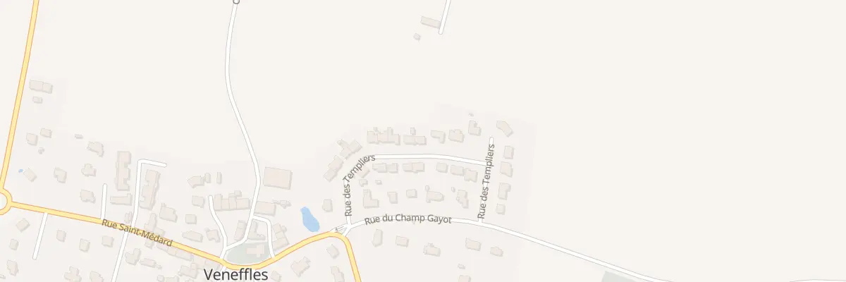 Plan du 17 Rue des Templiers à Châteaugiron