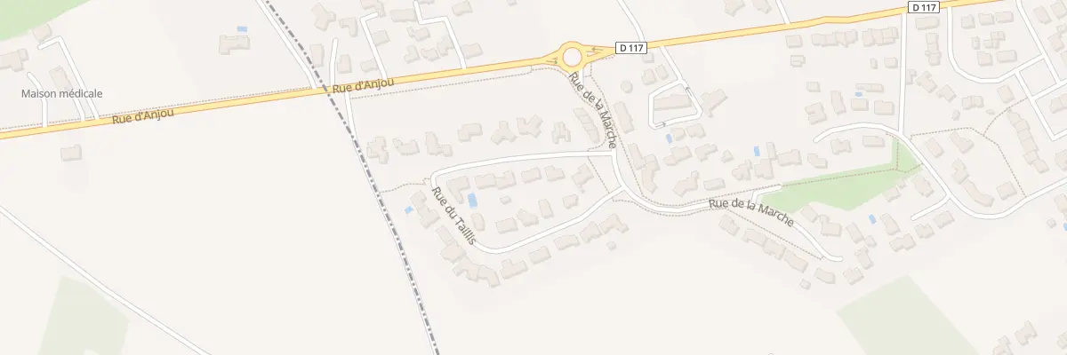 Plan du 5 Rue du Taillis à Montbert