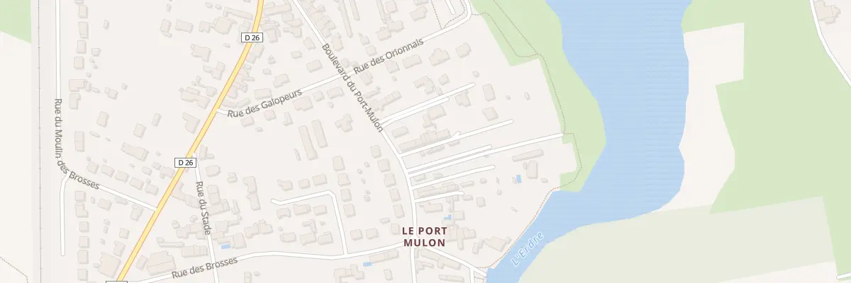 Plan du 33 Bd du Port-mulon à Nort-sur-Erdre