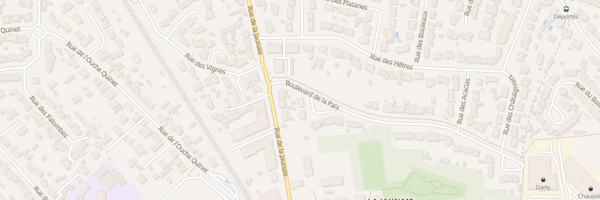 Plan du 2 All des Tamaris à Saint-Sébastien-sur-Loire