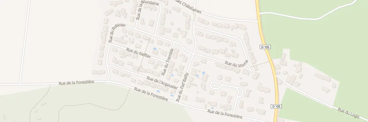 Plan du 7 Rue du Fief Bailly à Longeville-sur-Mer