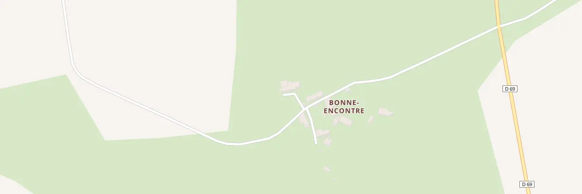 Plan du 151 Bonencontre à Saint-Aubin-des-Châteaux