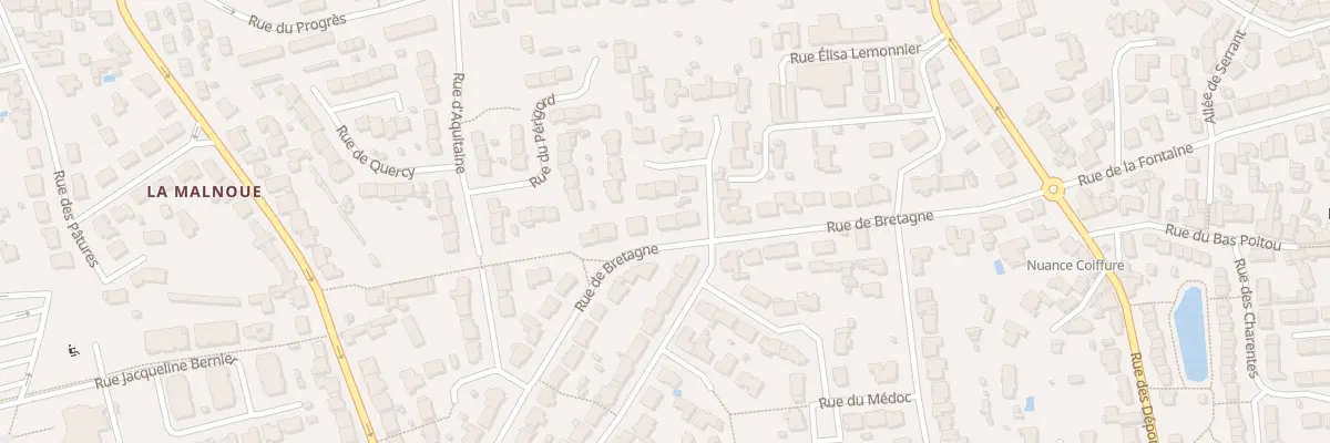 Plan du 22 Rue de Bretagne à Saint-Sébastien-sur-Loire