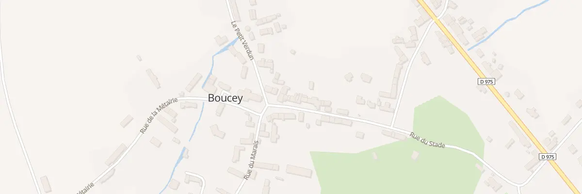 Plan du 9 Rue de l’Eglise - Boucey à Pontorson