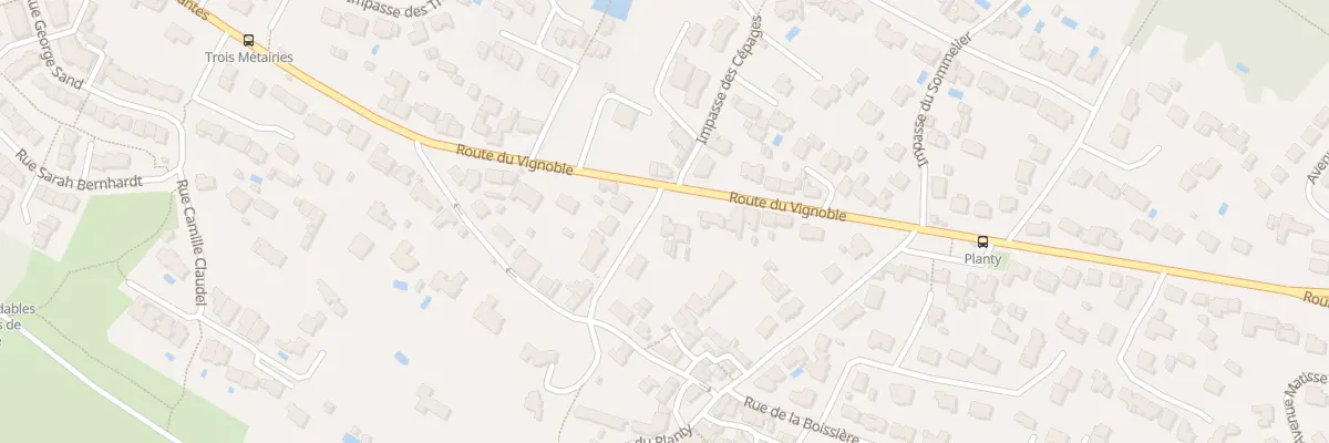 Plan du 30 Rte du Vignoble à Vertou