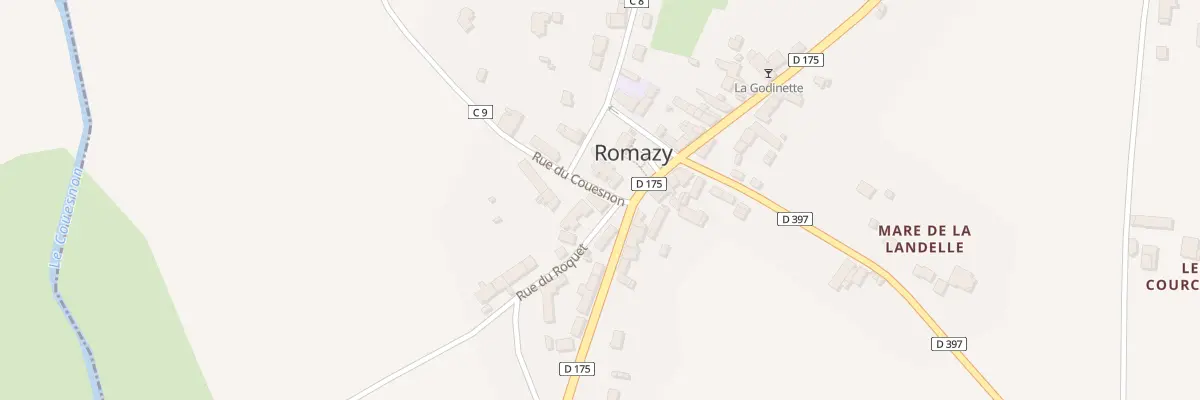 Plan du 5118 Le Bourg à Romazy