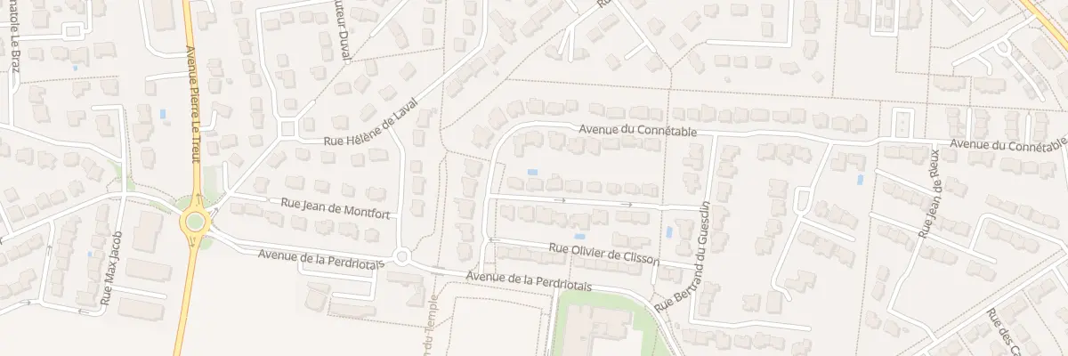 Plan du 3 Rue Arthur de Richemont à Châteaugiron