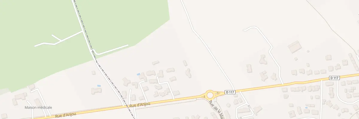 Plan du 60 Rue des Grands Fiefs à Montbert