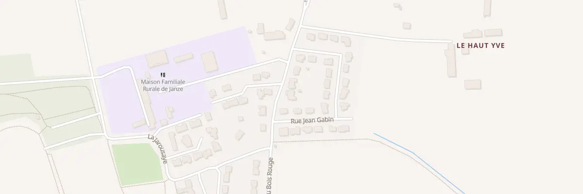 Plan du 14 Rue du Bois Rougé à Janzé