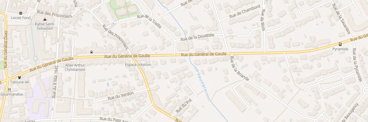 Plan du 48 Rue du Général De Gaulle à Saint-Sébastien-sur-Loire