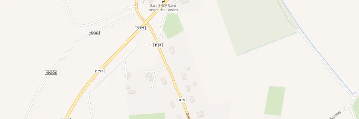 Plan du 48 Rue de la Gare à Saint-Vincent-des-Landes