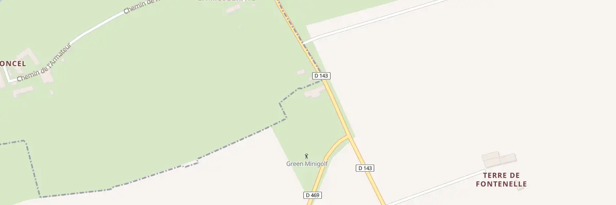 Plan du 1487 Rte du Bois à Saint-Aubin-des-Préaux