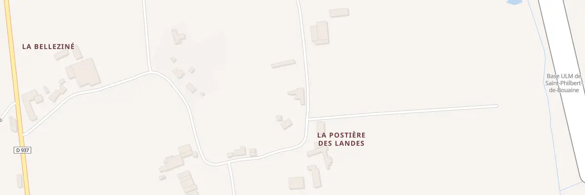 Plan du 437 La Postière des Landes à Saint-Philbert-de-Bouaine