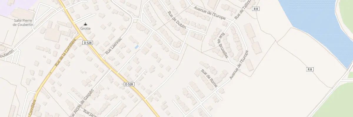 Plan du 1 Rue de luxembourg à Liffré